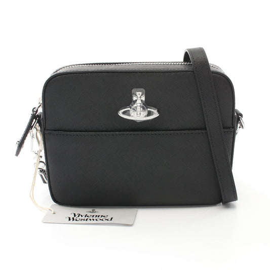 Vivienne Westwood Saffiano Camera Bag Leather Black