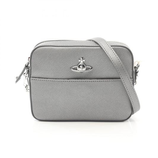 Vivienne Westwood Saffiano Camera Bag Gray