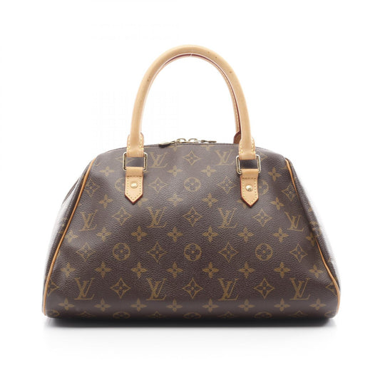 Louis Vuitton Ribera MM Handbag PVC Canvas Leather