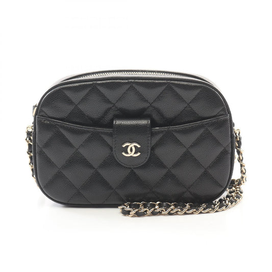 Chanel Caviar Skin Matelasse Camera Bag AP3938