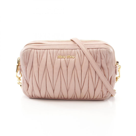 Miu Miu Matelassé Leather Shoulder Bag