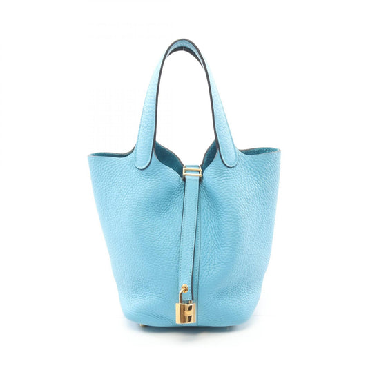 Hermes Picotin Lock PM Handbag Blue