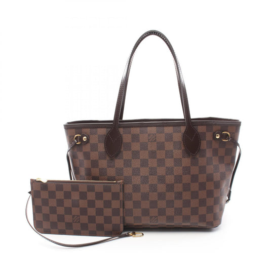 Louis Vuitton Neverfull PM Damier Ebene Tote Bag