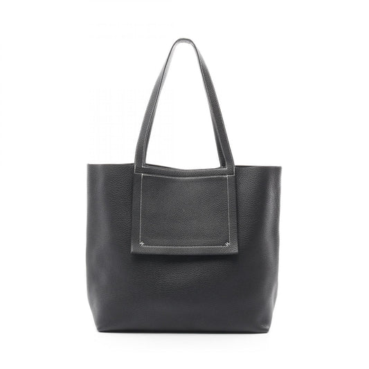 Hermes Cabas Elier 46 Leather Tote Bag