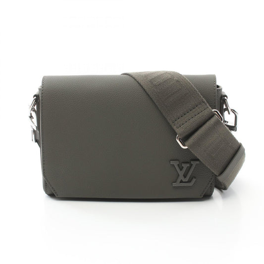 Louis Vuitton Leather Takeoff Messenger Bag M25125