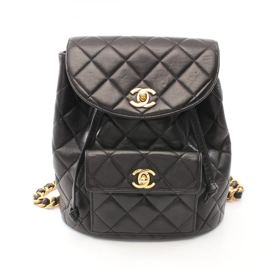 Chanel Lambskin Matelasse Backpack A10177