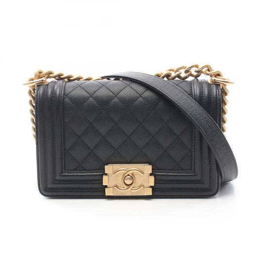 Chanel Boy Small Shoulder Bag Black