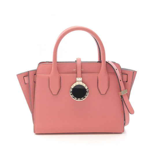 Bvlgari Alba Leather Handbag Pink
