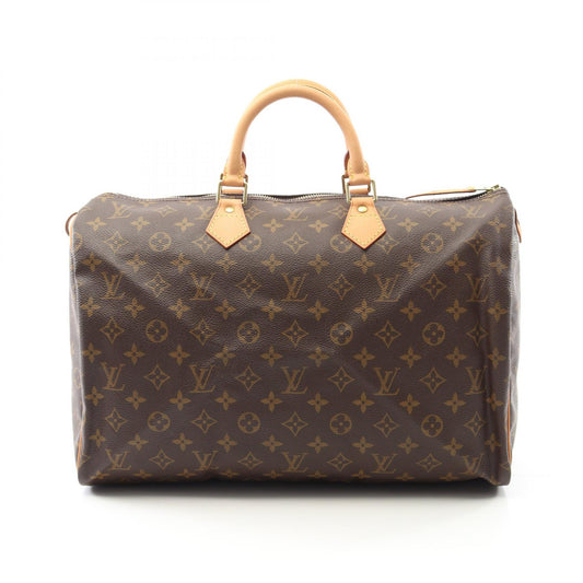 Louis Vuitton Speedy 35 Handbag Monogram Brown