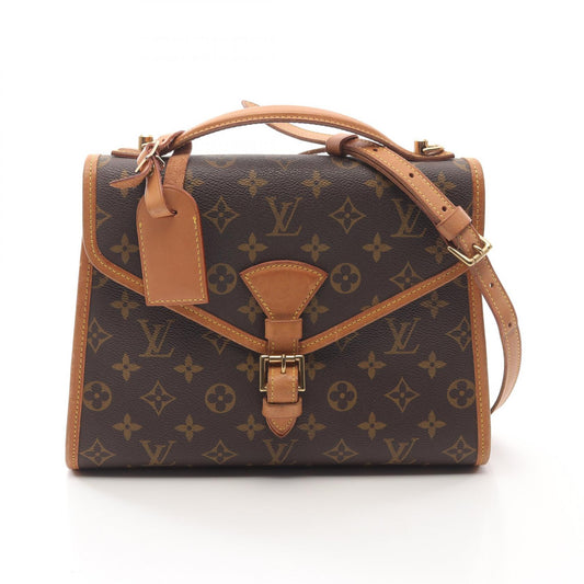 Louis Vuitton Bel Air Handbag Monogram Brown