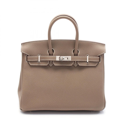 Hermes Birkin 25 Togo Handbag Brown