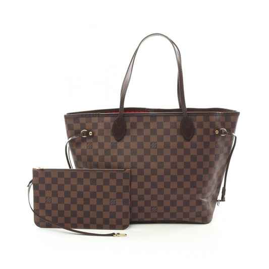 Louis Vuitton Neverfull MM Damier Ebene Tote Bag N41358