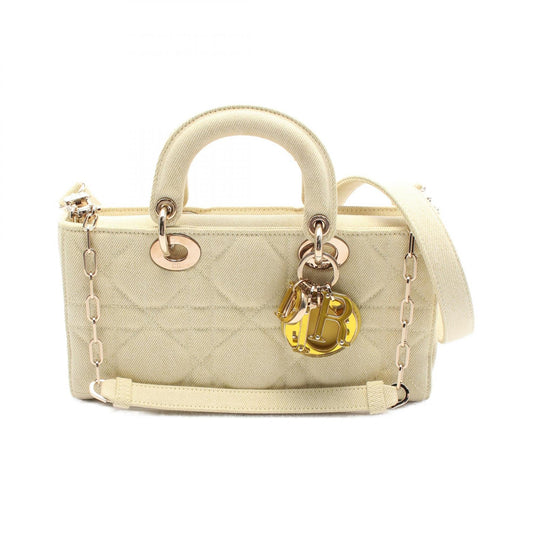 Dior Lady D-Joy Medium Cannage Handbag Yellow
