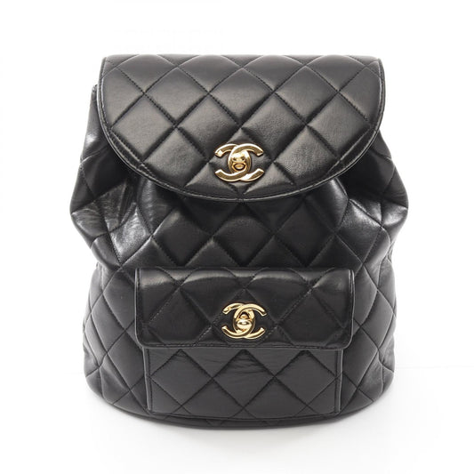 Chanel Lambskin Matelasse Backpack A10177