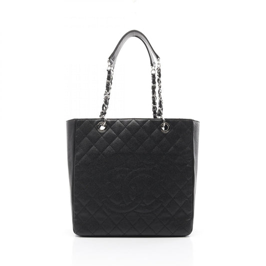 Chanel Matelasse Leather Tote Bag Black
