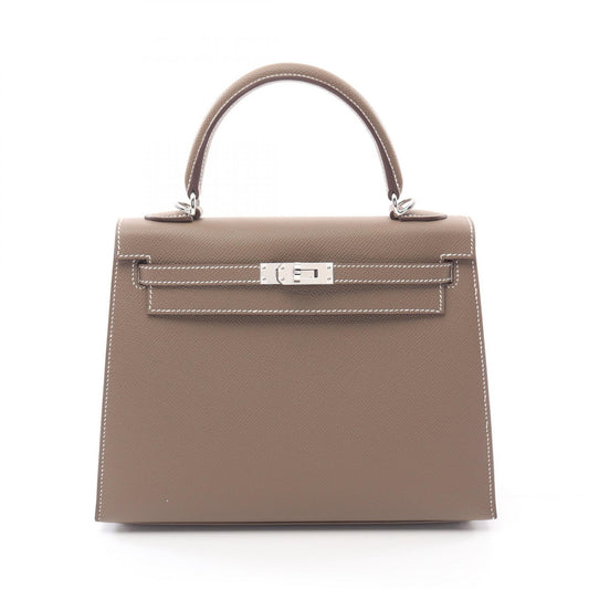 Hermes Kelly 25 Handbag Brown
