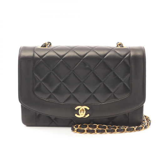 Chanel Diana Flap Lambskin Shoulder Bag A01165