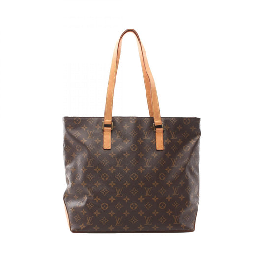Louis Vuitton Cabas Mezzo Tote Bag Monogram Brown