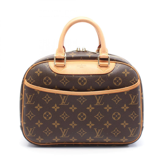 Louis Vuitton Trouville Handbag PVC Leather