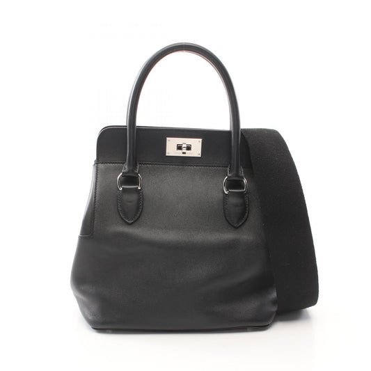 Hermes Toolbox 20 Handbag Black