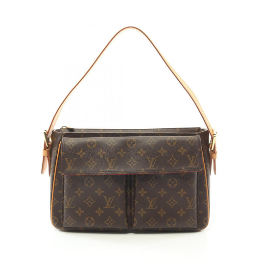 Louis Vuitton Vivacite GM Shoulder Bag Monogram