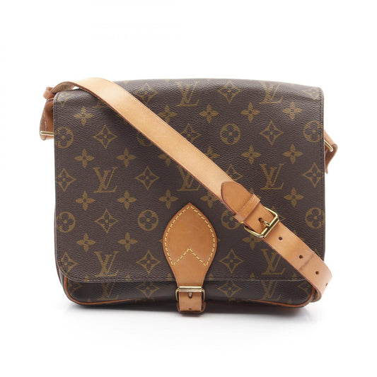 Louis Vuitton Cartouchiere GM Shoulder Bag Brown