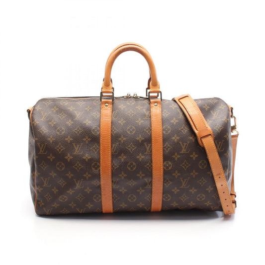 Louis Vuitton Monogram Canvas Leather Boston Bag