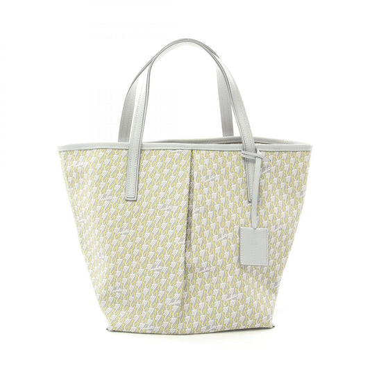 MORABITO Autograph PM Tote Bag PVC Canvas Leather