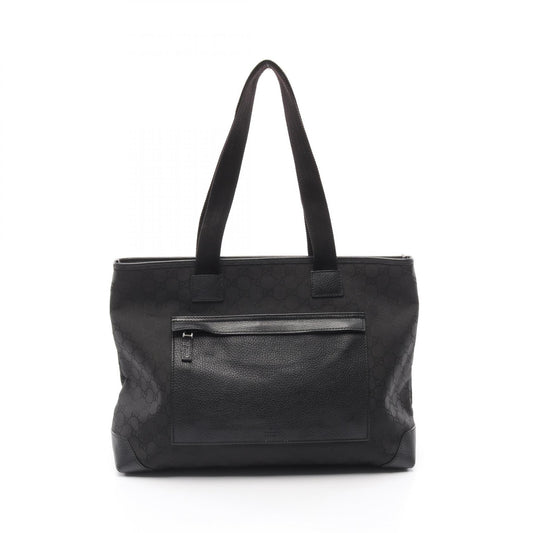 Gucci Nylon Leather GG Tote Bag