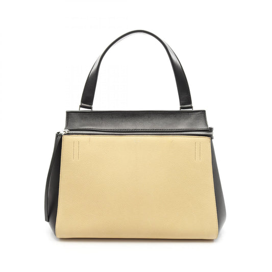Celine EDGE MEDIUM Leather Handbag Yellow/Black