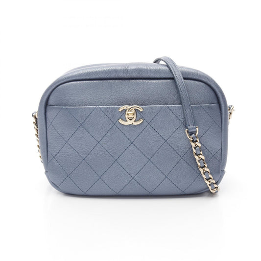 Chanel Matelasse Coco Mark Leather Shoulder Bag