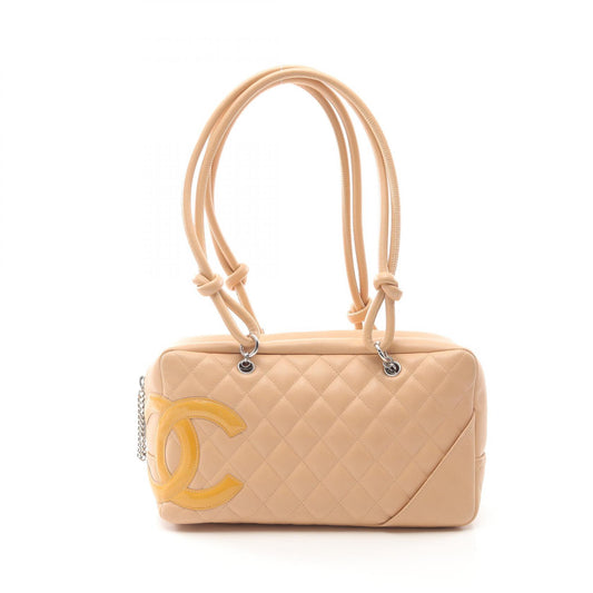 Chanel Cambon Line Leather Bowling Bag A25171