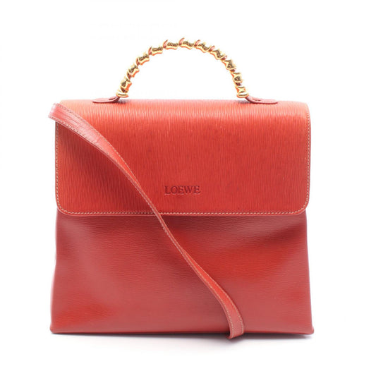 Loewe Velazquez Twist Leather Handbag