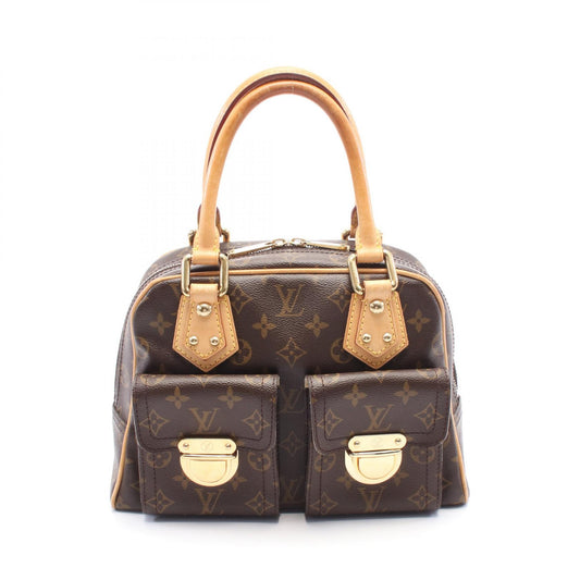 Louis Vuitton Manhattan PM Handbag Monogram Brown