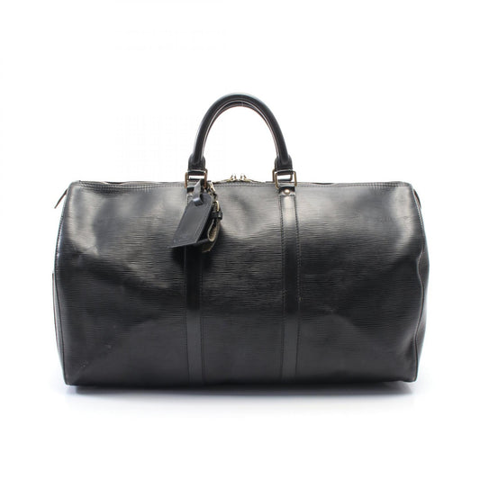 Louis Vuitton Keepall 50 Epi Noir Boston Bag M42962
