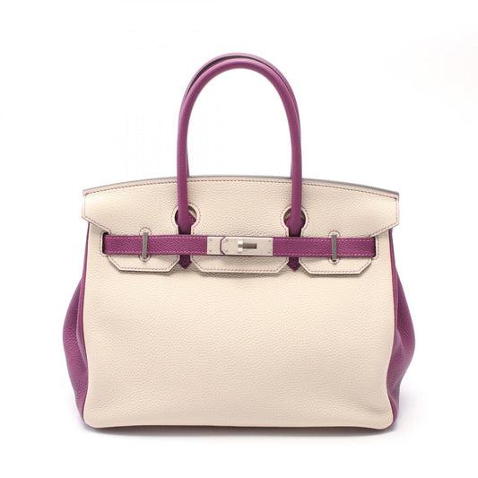 Hermes Birkin 30 Beton Anemone Handbag
