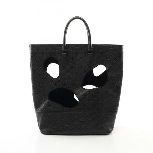 Louis Vuitton x Comme des Garcons Monogram Empreinte Noir Tote Bag M58661
