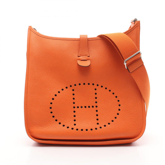 Hermes Evelyne 3 GM Shoulder Bag Orange