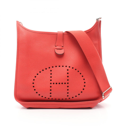 Hermes Evelyne 3 GM Rouge Shoulder Bag