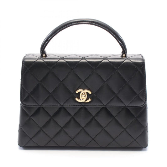 Chanel Matelasse Lambskin Handbag Black