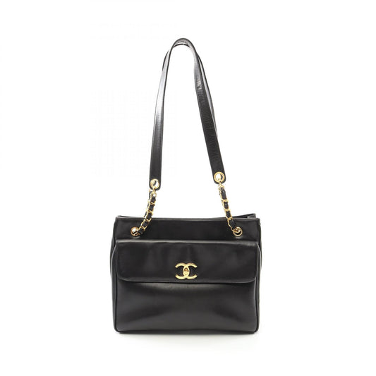 Chanel Lambskin Coco Mark Tote Bag