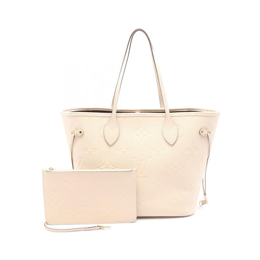 Louis Vuitton Neverfull MM Monogram Empreinte Leather Tote Bag