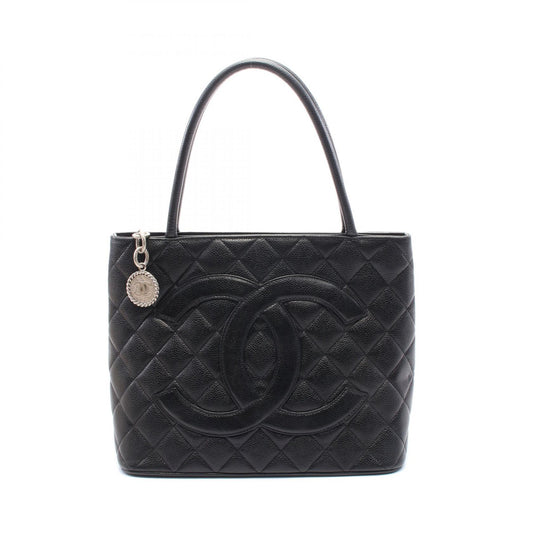 Chanel Leather Reissue Tote Bag Black A01804