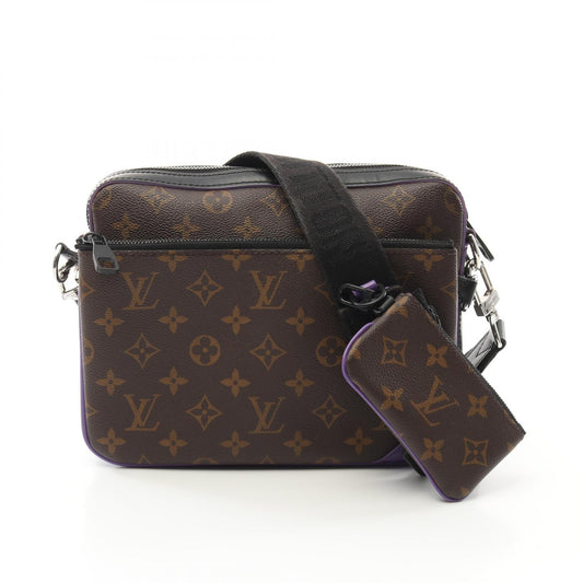 Louis Vuitton Trio Messenger Bag PVC Leather