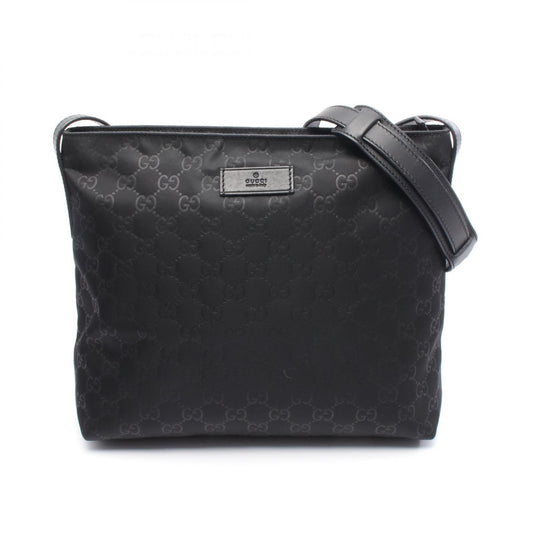 Gucci Nylon Leather GG Shoulder Bag 314529