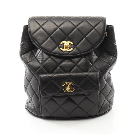 Chanel Lambskin Matelasse Backpack A10177