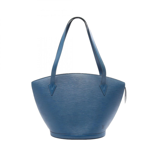 Louis Vuitton Epi Toledo Blue Shoulder Bag M52265