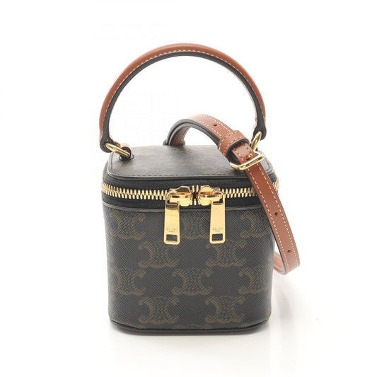 Celine Triomphe Mini Handbag PVC Leather