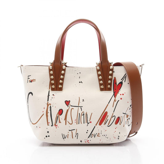Christian Louboutin Cabata Graffiti Tote Bag
