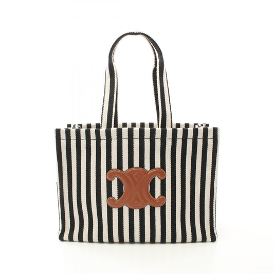 Celine Large Cabas Tote Canvas Leather